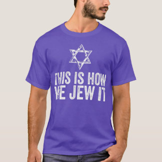 So jüdisch jüdisch ist Chanukah Dreidel Hann T-Shirt