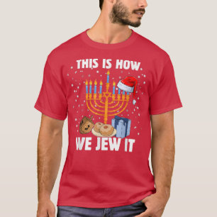So jüdischen Hanukkah Holiday jüdisch T-Shirt