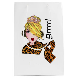"So kalt, dass mein Tiara Eiskeln bildet!" Diva Mittlere Geschenktüte