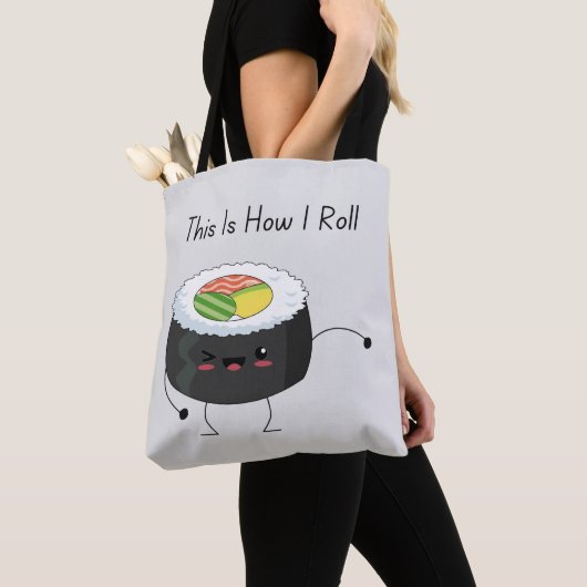 So kann ich die Tasche rollen (Von Nahem)