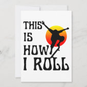 So kann ich rollen einladung (Vorderseite)