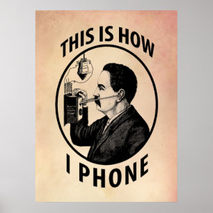 So kann ich telefonieren poster