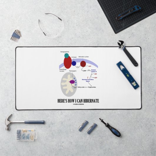 So kann ich Thermogenese Hibernate Schreibtischunterlage (Arbeitsplatz)
