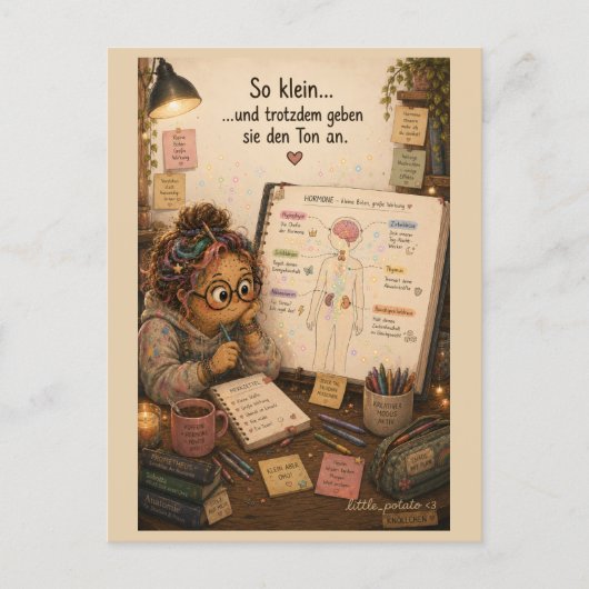 So klein ... postkarte (Vorderseite)