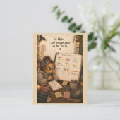 So klein ... postkarte (Stehend Vorderseite)