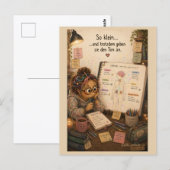 So klein ... postkarte (Vorne/Hinten)