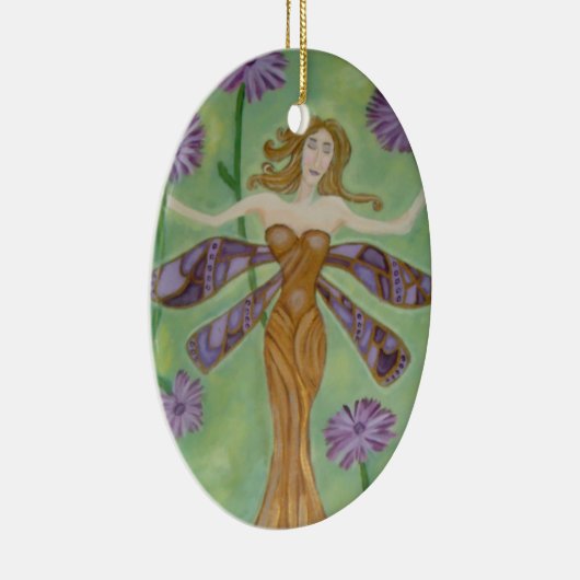 So klug wie die Libellen-Kunst Keramikornament (Rechts)