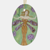 So klug wie die Libellen-Kunst Keramikornament (Links)