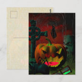 So kommt etwas Spooky Postkarte (Vorne/Hinten)