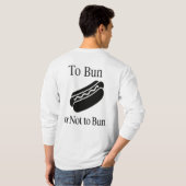 So können Sie Hot Dog Typografy Design kaufen oder T-Shirt (Schwarz voll)