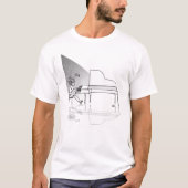 So La Mi Maestro, Concerto de Piano T - Shirt (Vorderseite)