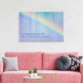 So lang gegangen leinwanddruck (Insitu (Wohnzimmer))