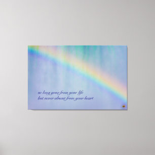 So lang gegangen leinwanddruck