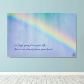 So lang gegangen leinwanddruck (Insitu (Holzboden))