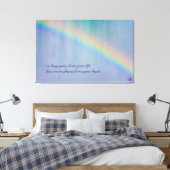 So lang gegangen leinwanddruck (Insitu (Schlafzimmer))