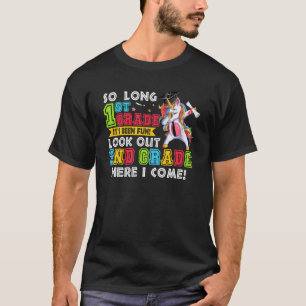 So lange 1. Klasse es war Spaß 2nd Grad Grad Grad T-Shirt