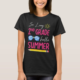 So lange 2ND Grad Hallo Sommer Happy Urlaub Holi T-Shirt
