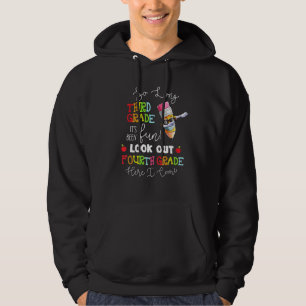 So lange 3. Klasse Ausblick 4. Klasse hier komme i Hoodie