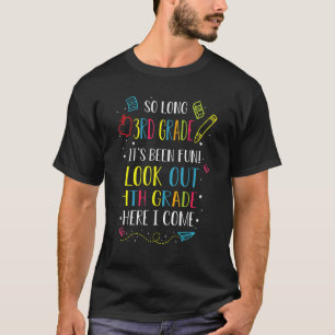 So lange 3. Klasse Ausblick 4. Klasse hier komme i T-Shirt