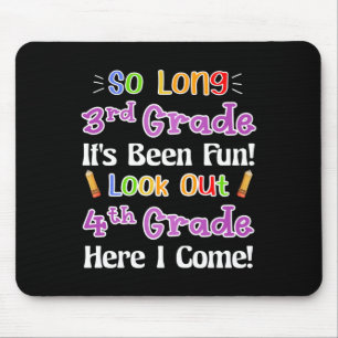 So lange 3. Klasse es war Spaß Aussehen 4. Klasse Mousepad