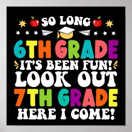 So lange 6. Klasse Ausblick 7. Klasse hier komme i Poster (Vorne)