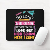 So lange 8. Klasse Hallo High School Mittelschule Mousepad (Mit Mouse)
