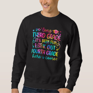 So lange der dritte Grade Ausblick auf die vierte  Sweatshirt