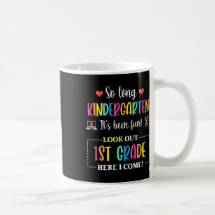 So lange Kindergarten 1. Klasse hier komme ich zur Kaffeetasse