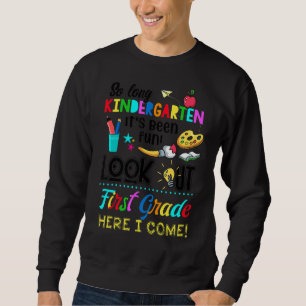 So lange Kindergarten es ist Spaß geworden, zuerst Sweatshirt