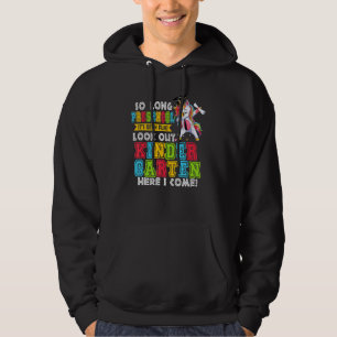 So lange Kindergarten es war Spaß Grad Hoodie