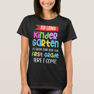 So lange Kindergarten hier komme ich 1 Grad Kids G T-Shirt