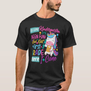 So lange Kindergarten hier komme ich 1 Grad Unicor T-Shirt