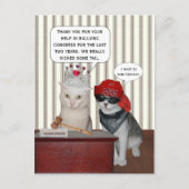 So lange! postkarte (Vorderseite)