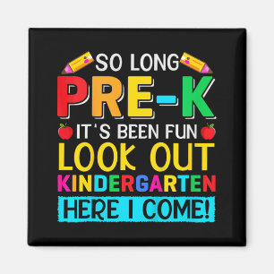 So lange Pre K Kindergarten hier Graduierte letzte Magnet