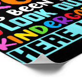 So lange Pre K Kindergarten hier Graduierte letzte Poster (Ecke)