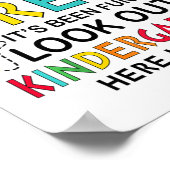 So lange Pre K Kindergarten hier Graduierte letzte Poster (Ecke)