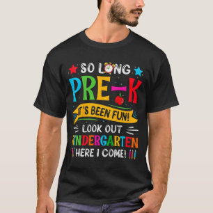 So lange Pre K Kindergarten hier Graduierte letzte T-Shirt
