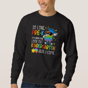 So lange Pre K Kindergarten hier komme ich Pop It Sweatshirt
