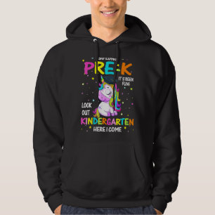 So lange Pre K Kindergarten hier komme ich Unicorn Hoodie