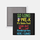 So lange PRE K war es Abschluss Magnet (Vorderseite/Rückseite)