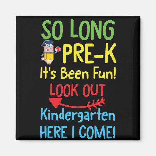 So lange PRE K war es Abschluss Magnet (Vorne)