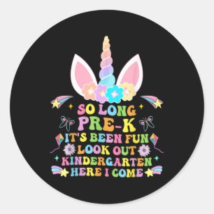 So lange vor dem Abschluss Kindergarten hier komme Runder Aufkleber