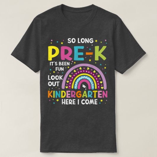 So lange vor dem K Kindergarten hier komme ich Rai T-Shirt (Design vorne)