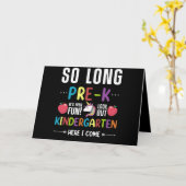 So lange vor dem K Kindergarten komme ich vorab Karte (Gelbe Blume)