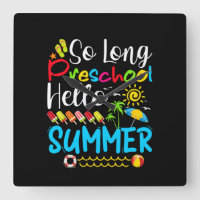So lange Vorschule Hallo Sommer letzten Schultag.