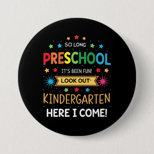 So lange Vorschullehrer Abschluss Lehrerin Kind Button