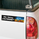 so langer Chopper Autoaufkleber (Auf Lkw)