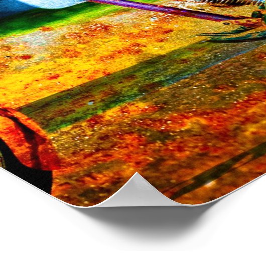 so langer Chopper Poster (Ecke)