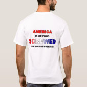 So langes Bush T-Shirt (Rückseite)