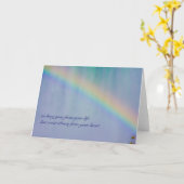 So langes Gone Beileid Karte (Gelbe Blume)